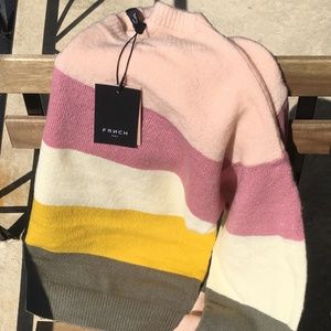 FRNCH striped sweater NWT